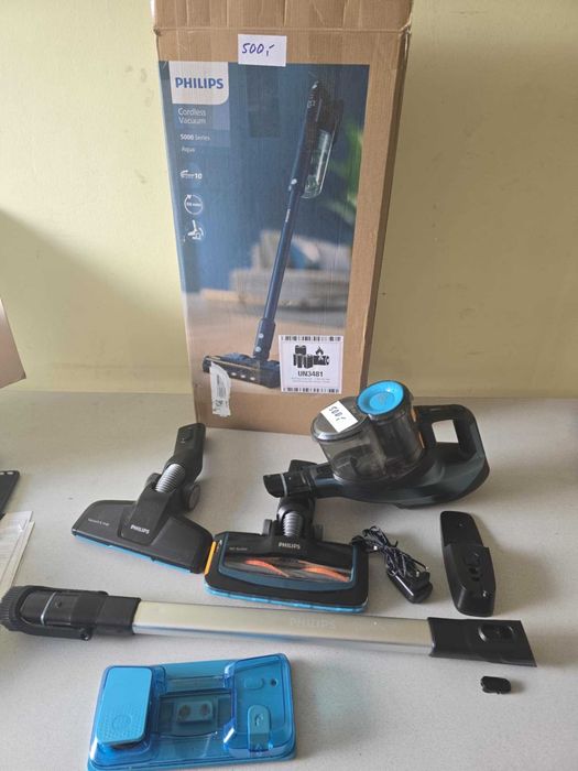 Philips SpeedPro Aqua Pionowy Odkurzacz Bezprzewodowy - Mokro I Sucho