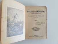 Stary modlitewnik Wołanie pozagrobowe o miłosierdzie 1922 r.