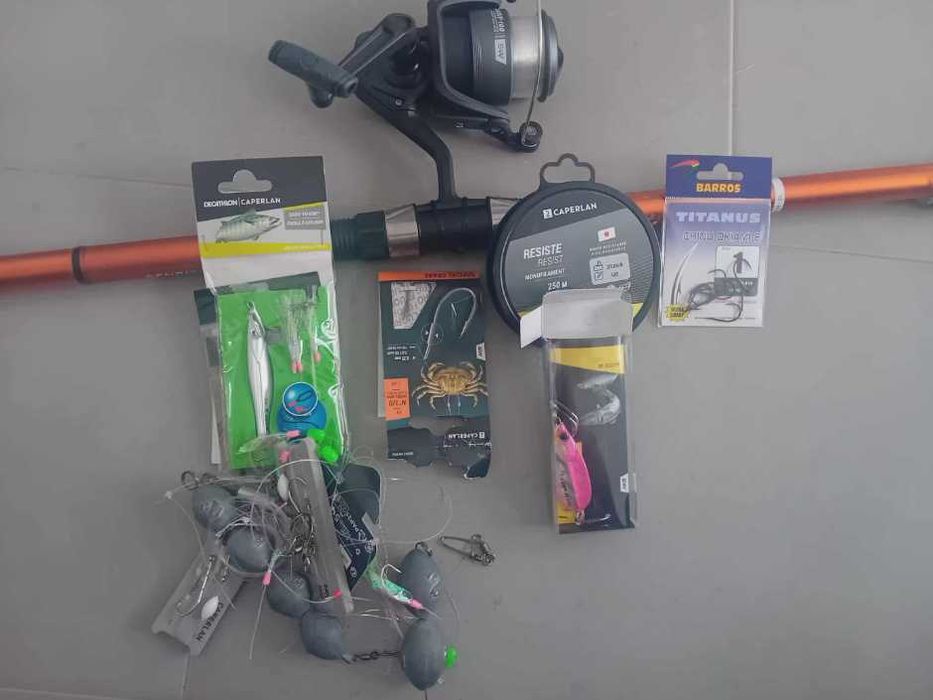 Cana De Pesca Caperland com carreto