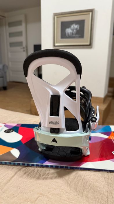 Deska snowboardowa Roxy Inspire 117+wiązania Burton