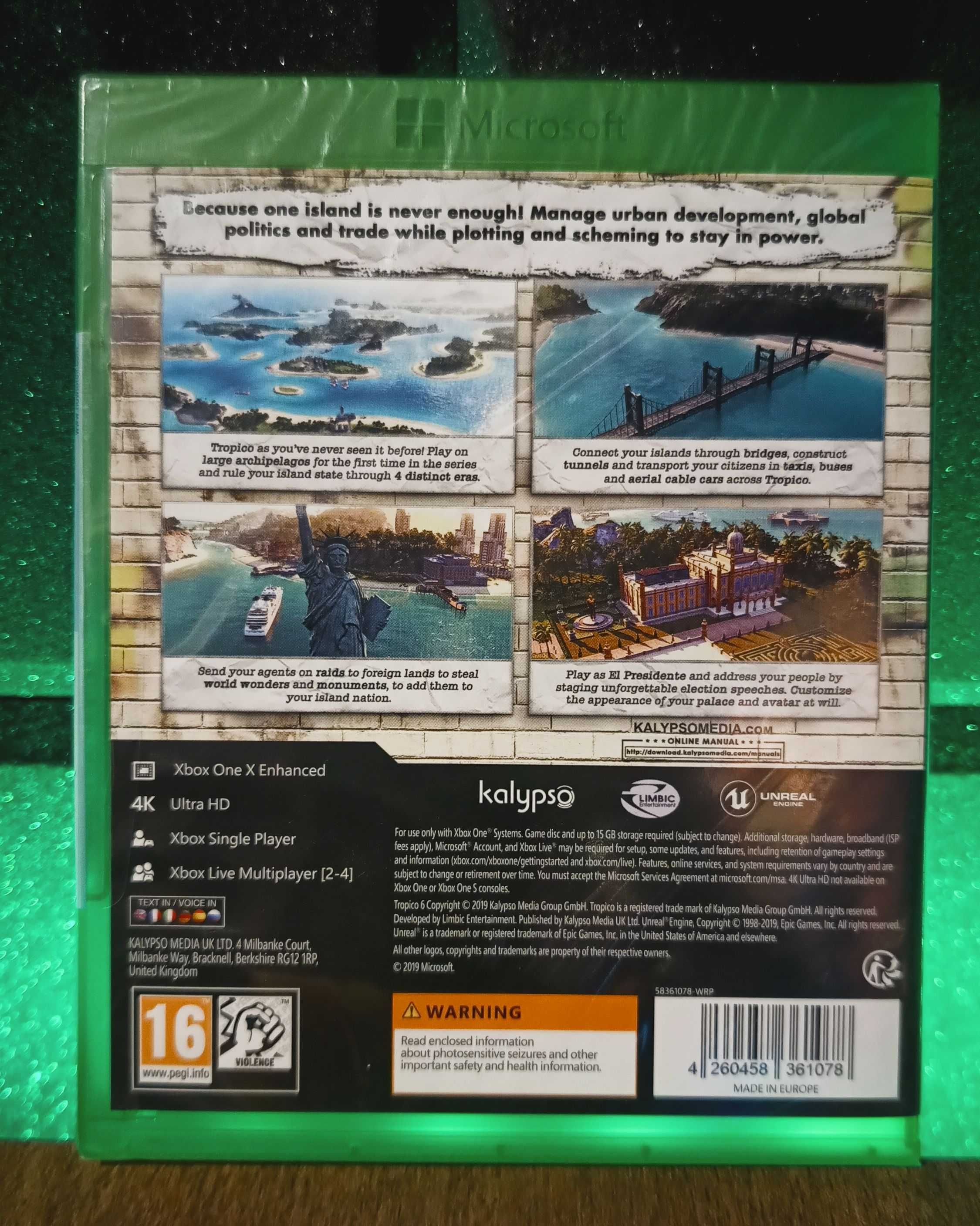 Tropico 6 Xbox One S / Series X - ambitna gra strategiczna strategia