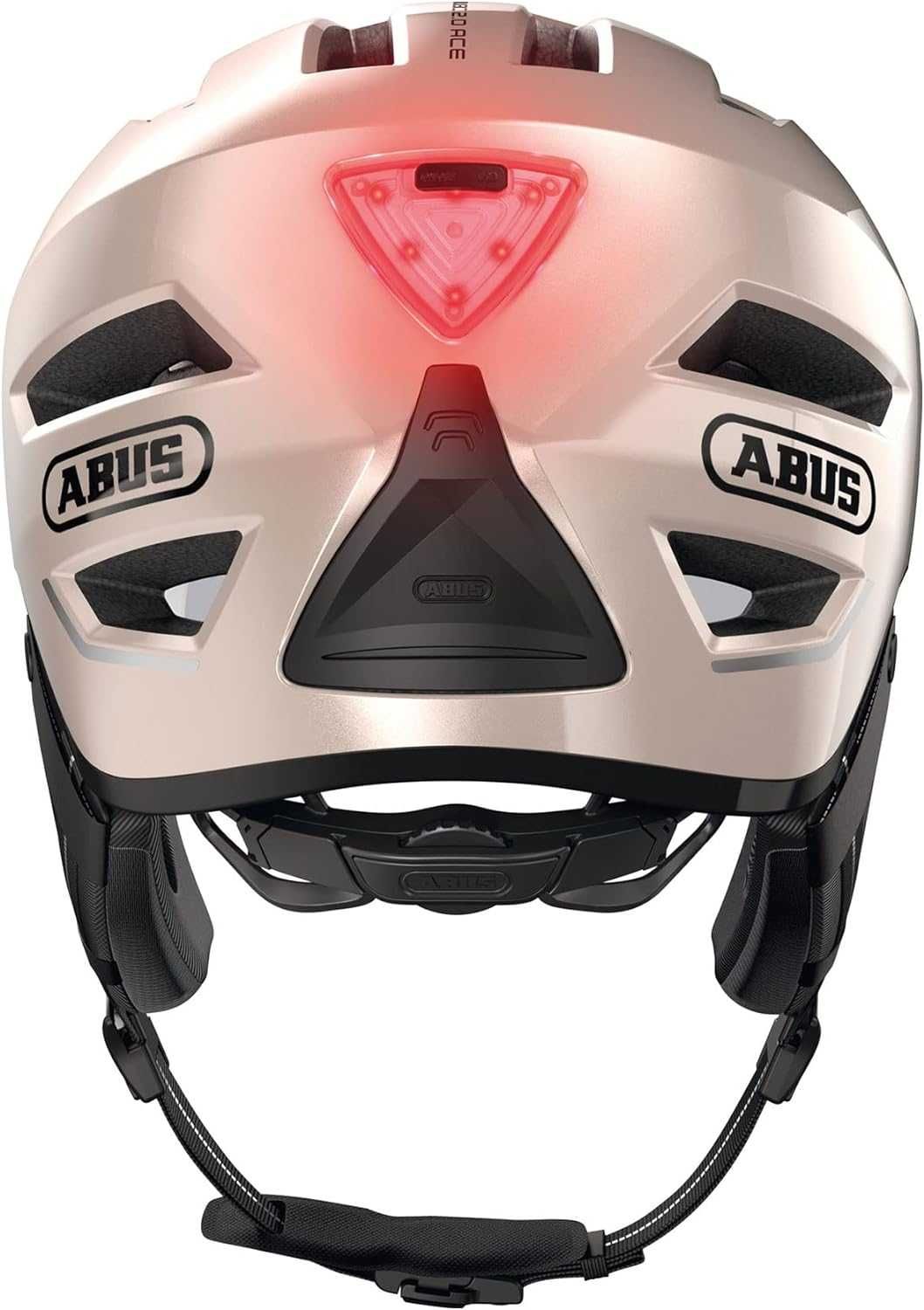 Abus Kask miejski Pedelec 2.0 ACE - kask z tylnym światłem, daszkiem