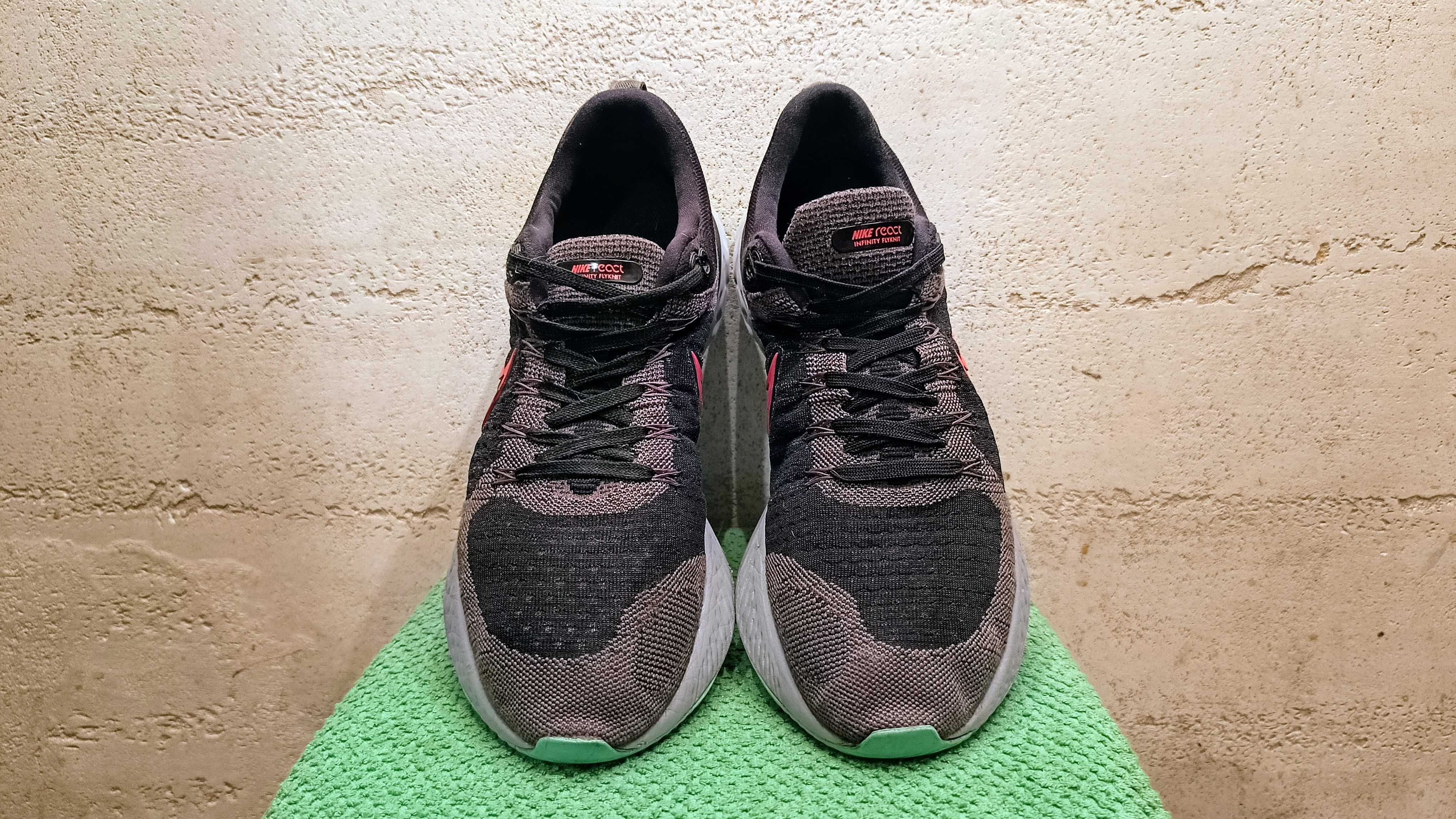 Buty do biegania NIKE REACT INFINITY RUN FLYKNIT 2 r.46 s.bardzo dobry