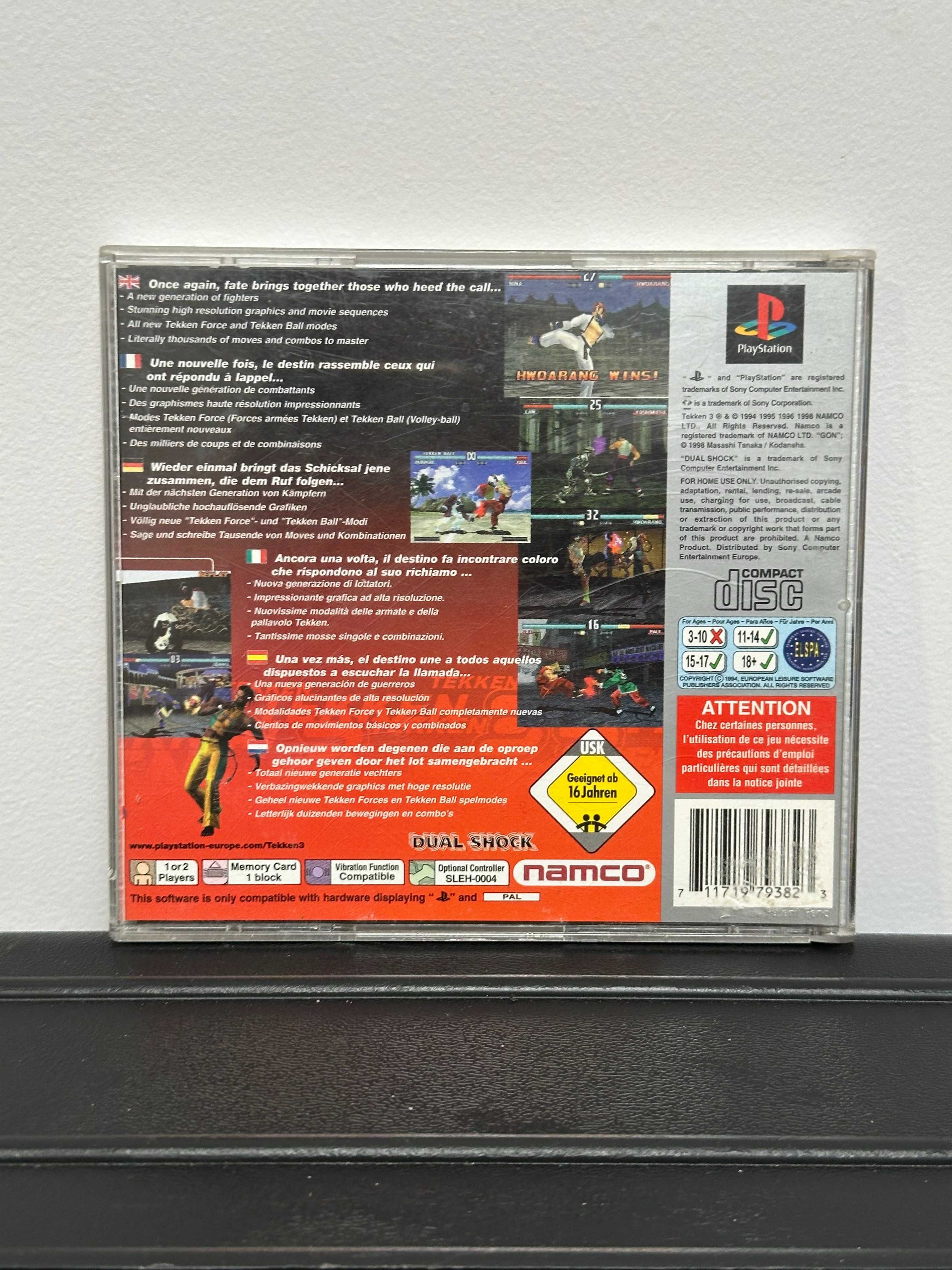 Tekken 3 PSX Playstation 1 unikat