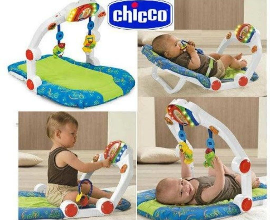 Развивающий игровой тренажёр/центр  Chicco Ergo Gum 0-12м