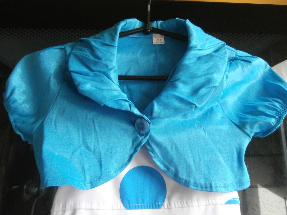 Sukienka plus  bolerko rozm 134 cm