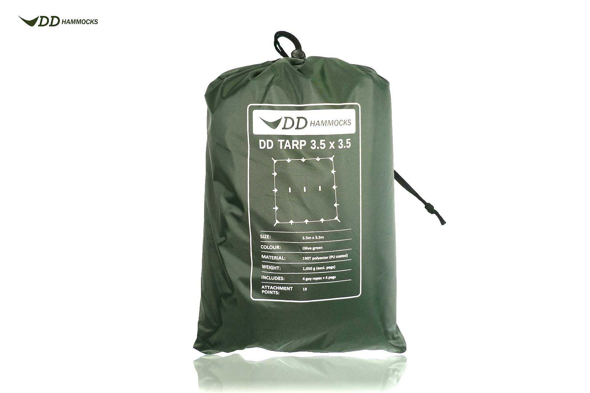 Tarp DD Hammocks 3,5x3,5 -olive green