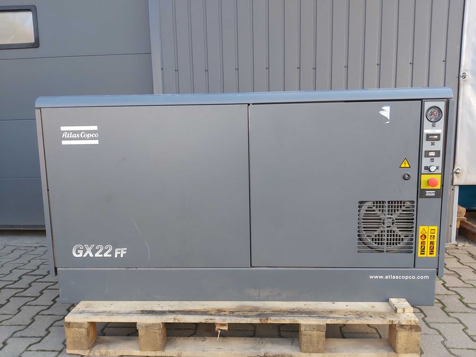 SPRĘŻARKA Śrubowa Kompresor ATLAS COPCO 22 kw+ Osuszacz