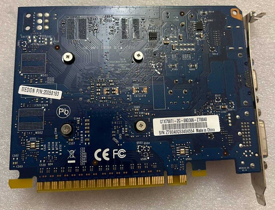 GeForce GTX750Ti Medion 128bit 2Гб