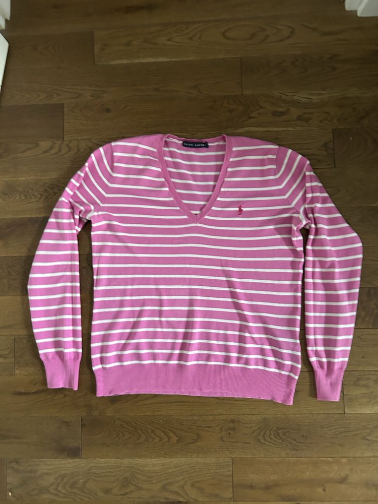 Sweter ralph lauren roz L