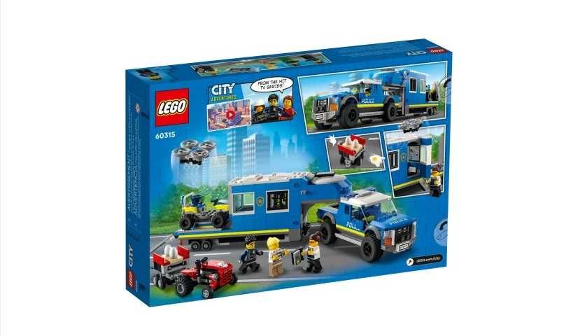 LEGO City 60315 Mobilne centrum dowodzenia policji