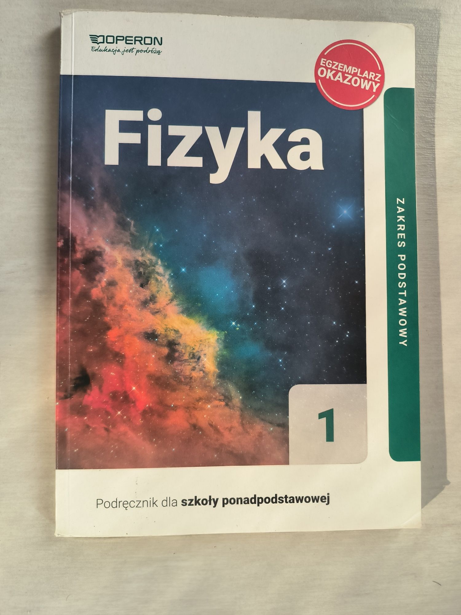 Fizyka 1 podręcznik Operon zakres podstawowy
