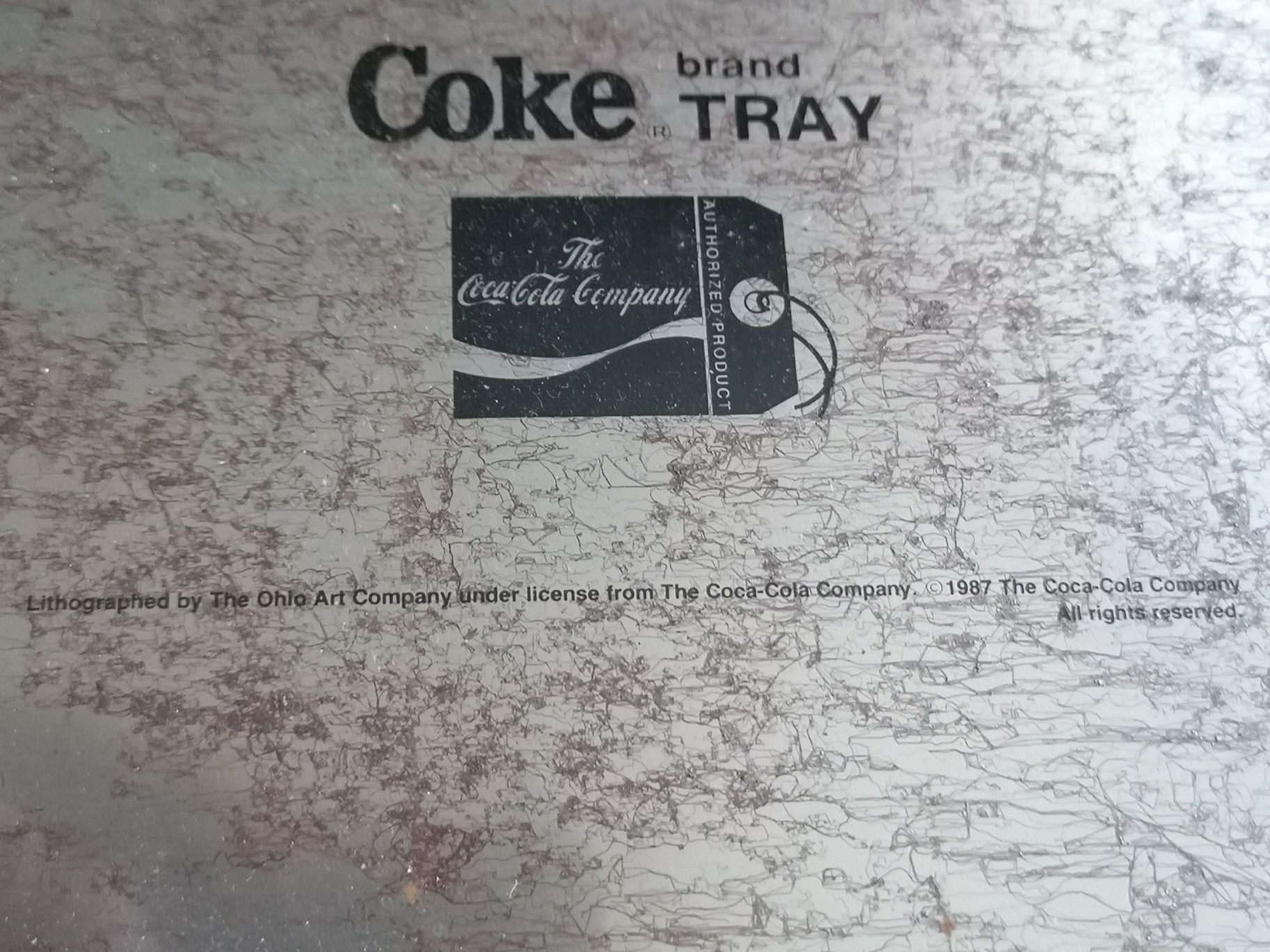 Tabuleiro Vintage Coca Cola