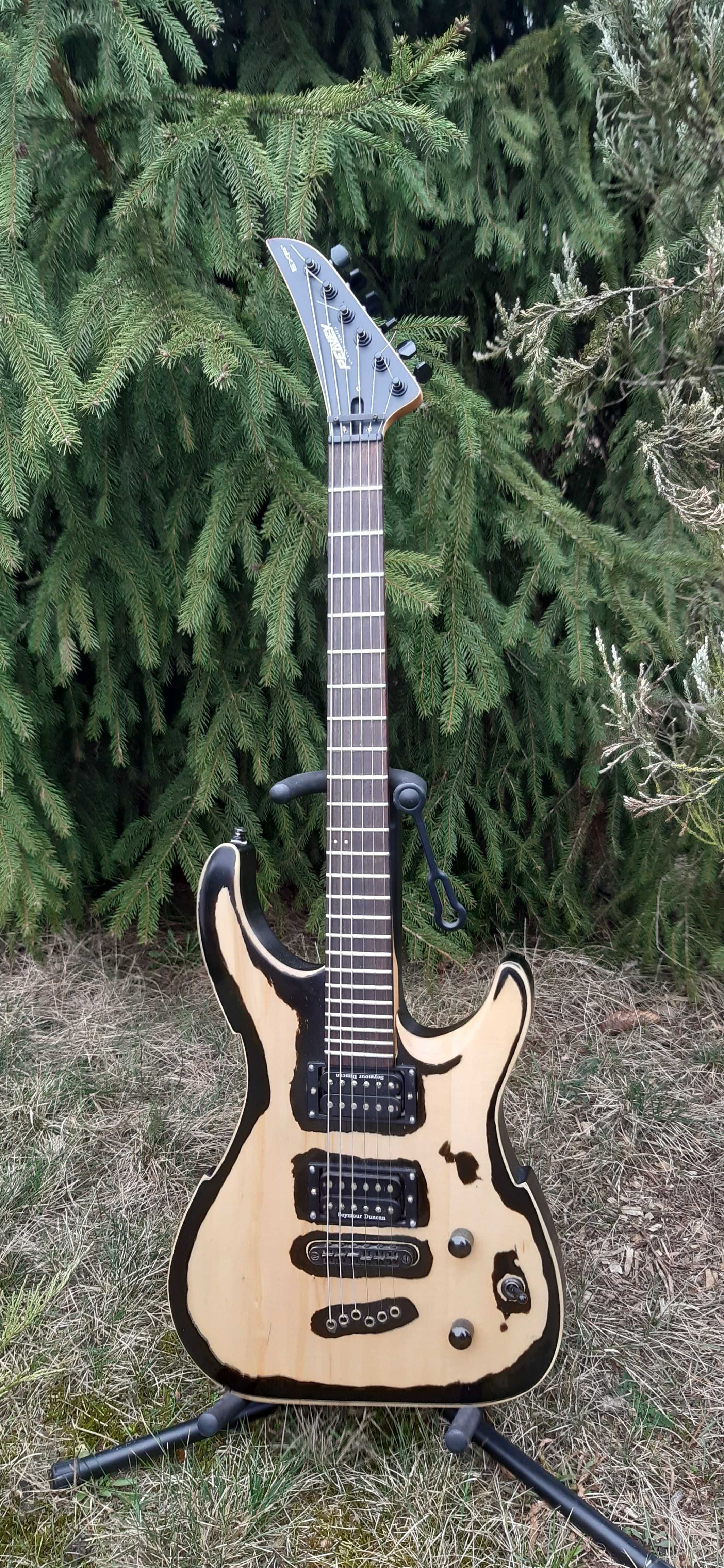 Gitara elektryczna Peavey EXP V Type, seymour duncan, Vandenberg