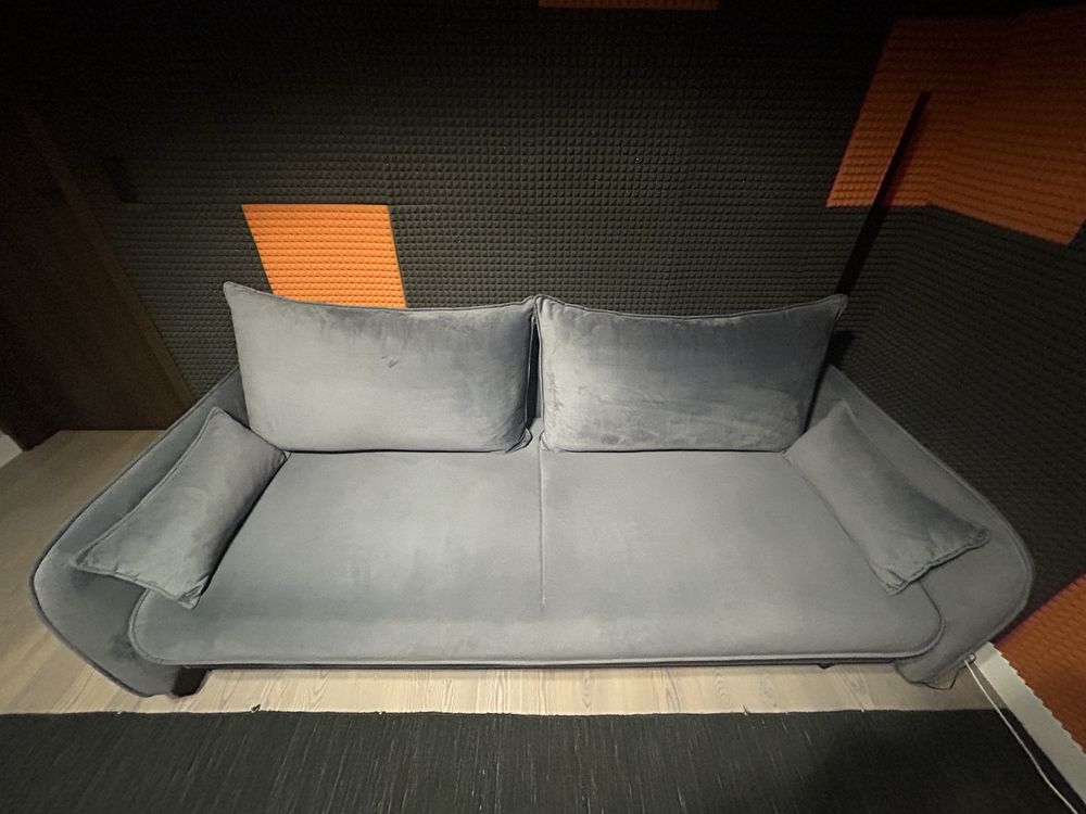Wersalka/Sofa welurowa z funkcją spania