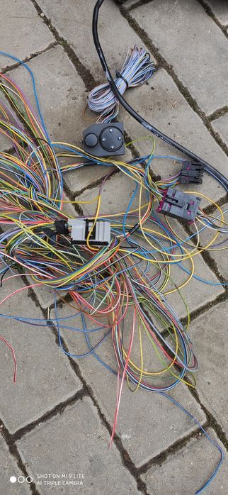A8 D2 4.2 B Kompletna Wiązka elektryczna składania lusterek Gołdap