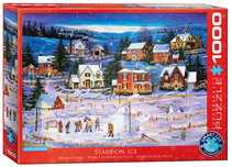 puzzle eurographics gwiazdy na lodzie stars on ice 1000 el 48x68cm
