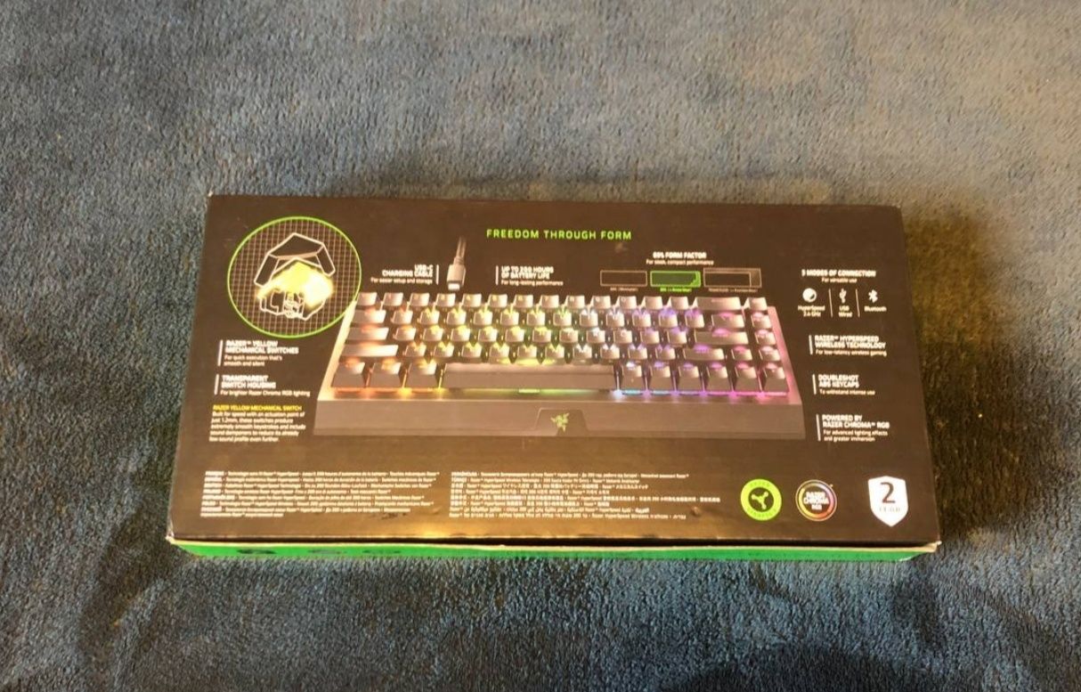 Клавіатура Razer BlackWidow V3 Mini Hyperspeed Yellow Switch