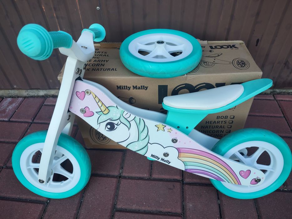 Rowerek biegowy 2-3 kołowy