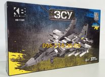 Конструктор Армия ЗСУ KB 1109 "Самолёт истребитель МИГ-29", 371дет