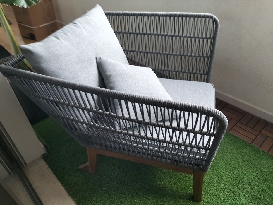 2 poltronas para jardim ou varanda Leroy Merlin