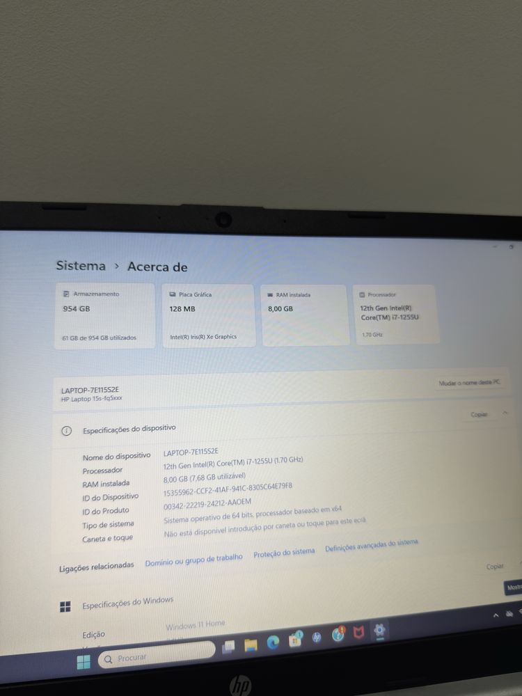 HP 15s-fq5030np c/ oferta de Rato HP