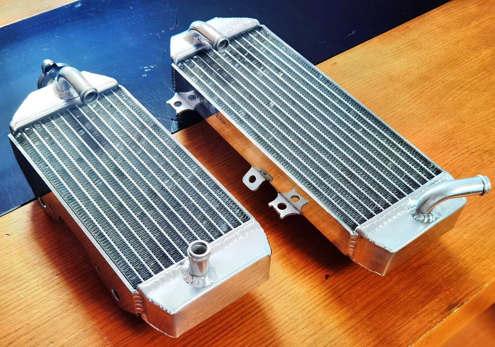 Radiadores KXF250 e KX250F de 2017 e 2018 Alumínio de Alta Performance