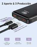 Power Bank 20.000mAh – Carregamento Rápido e Portátil!