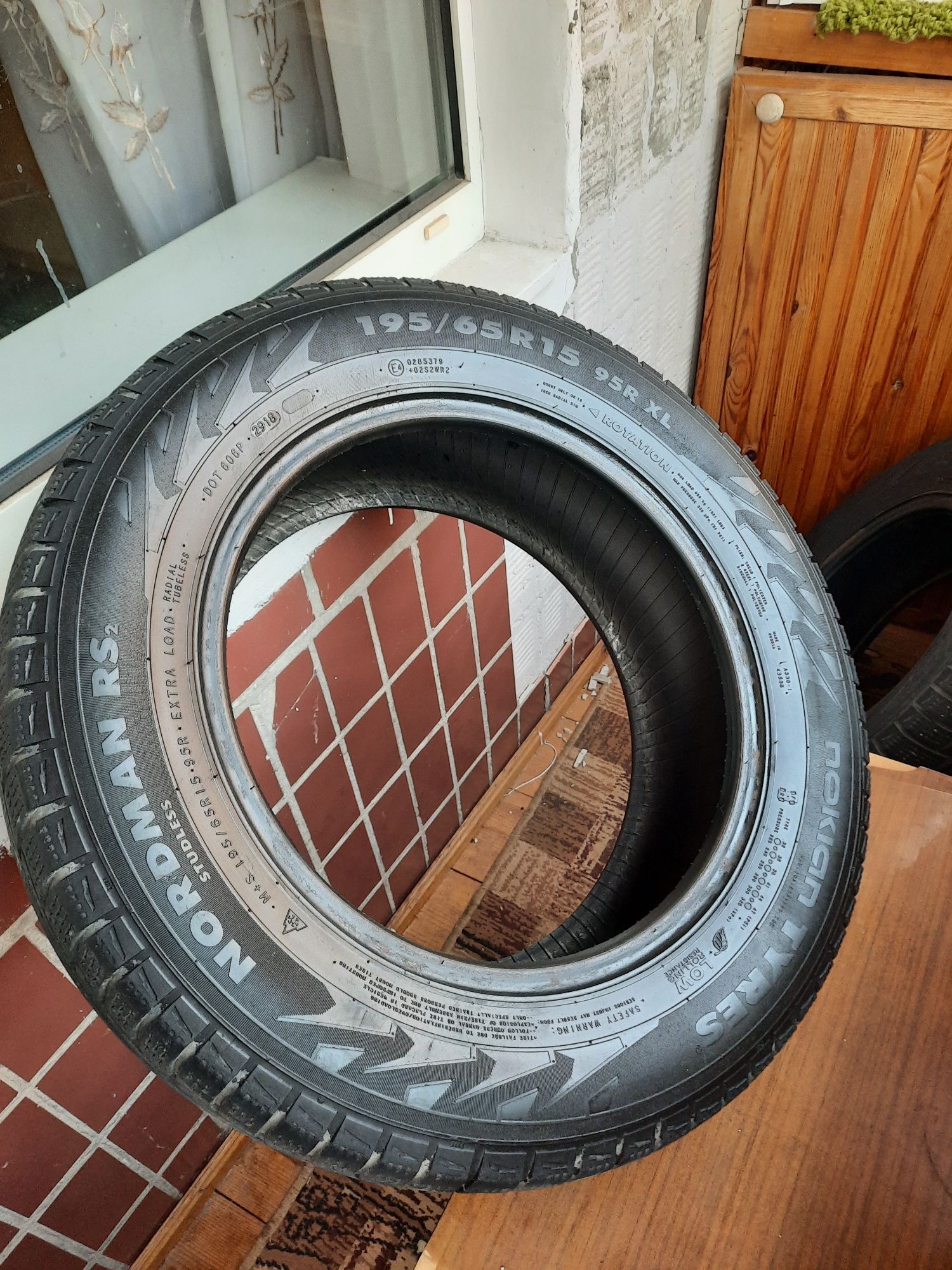 Зимняя резина Nokian Types 195/65 R15