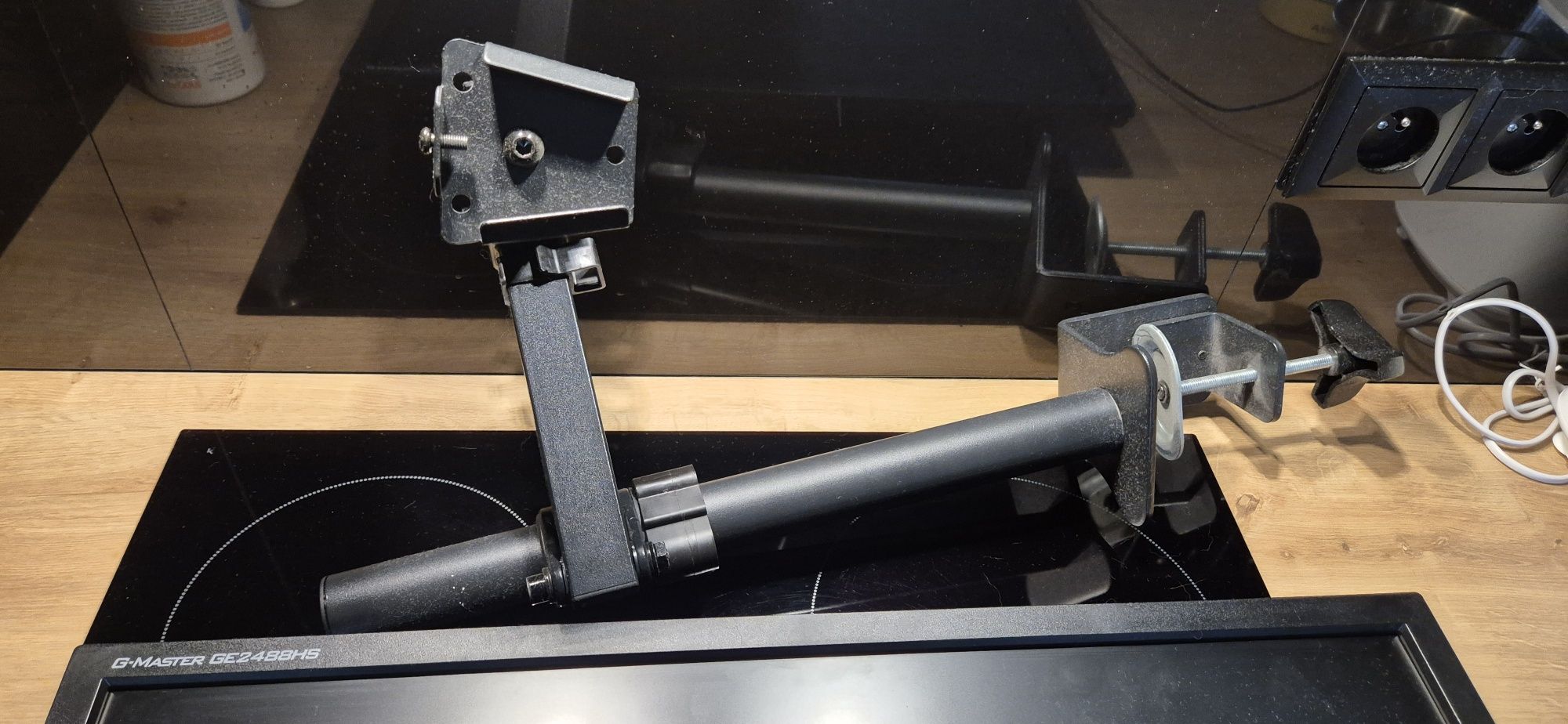 Monitor iyama GE2488HS z uchwytem nablatowym