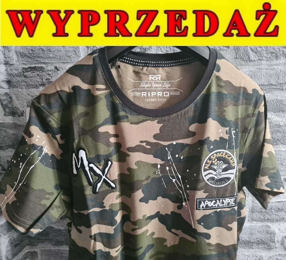 # NOWY T-Shirt męski MORO wojsko patrz OKAZJA