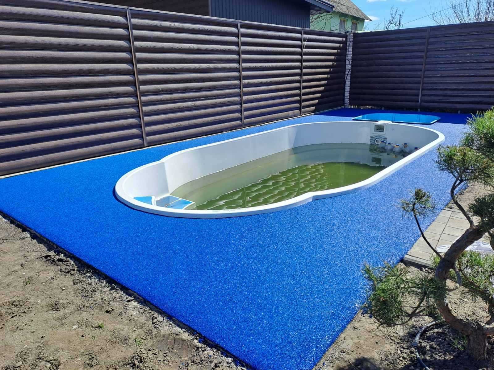 Безпечне водопроникне покриття для зони басейну від 2000грн/кв