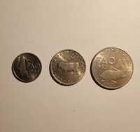 Conjunto de moedas comemorativas da FAO (2$50, 5 e 25 Escudos)