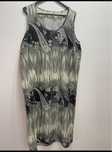 Vestido midi de alças