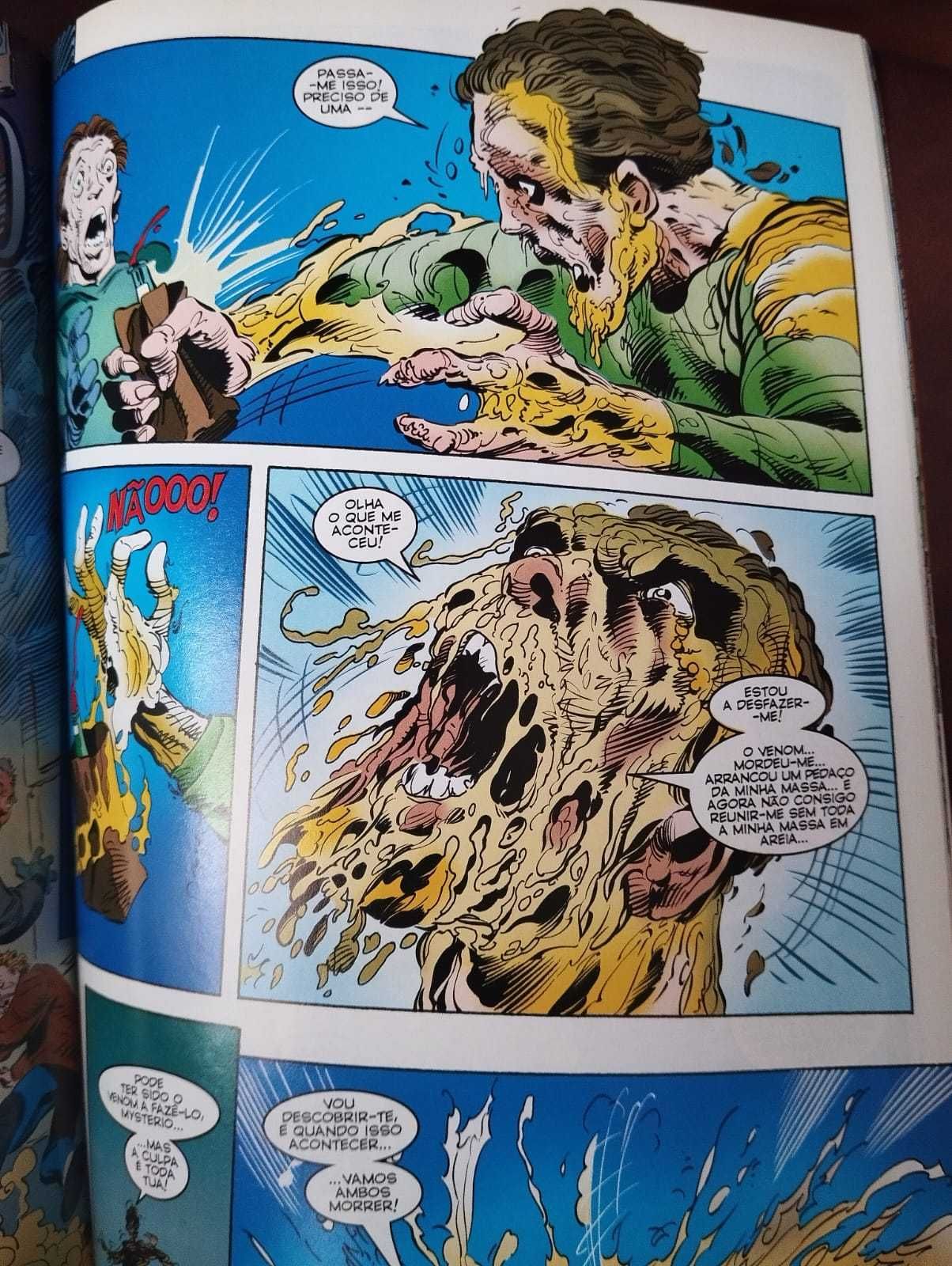 Livro BD Homem Aranha