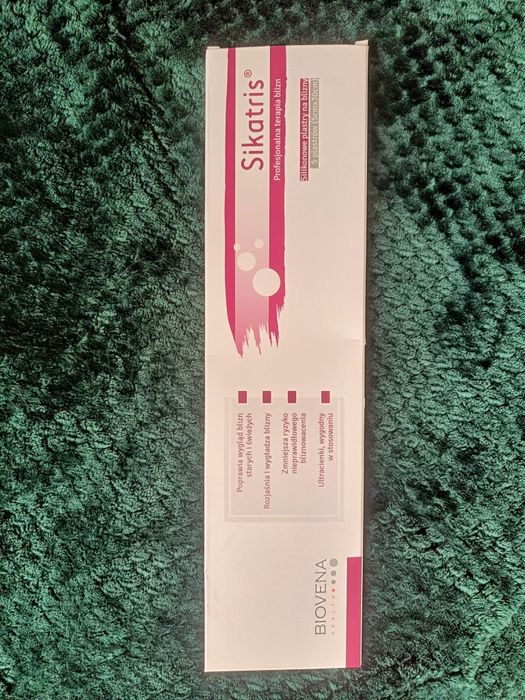 Sikatris Silikonowe plastry na blizny