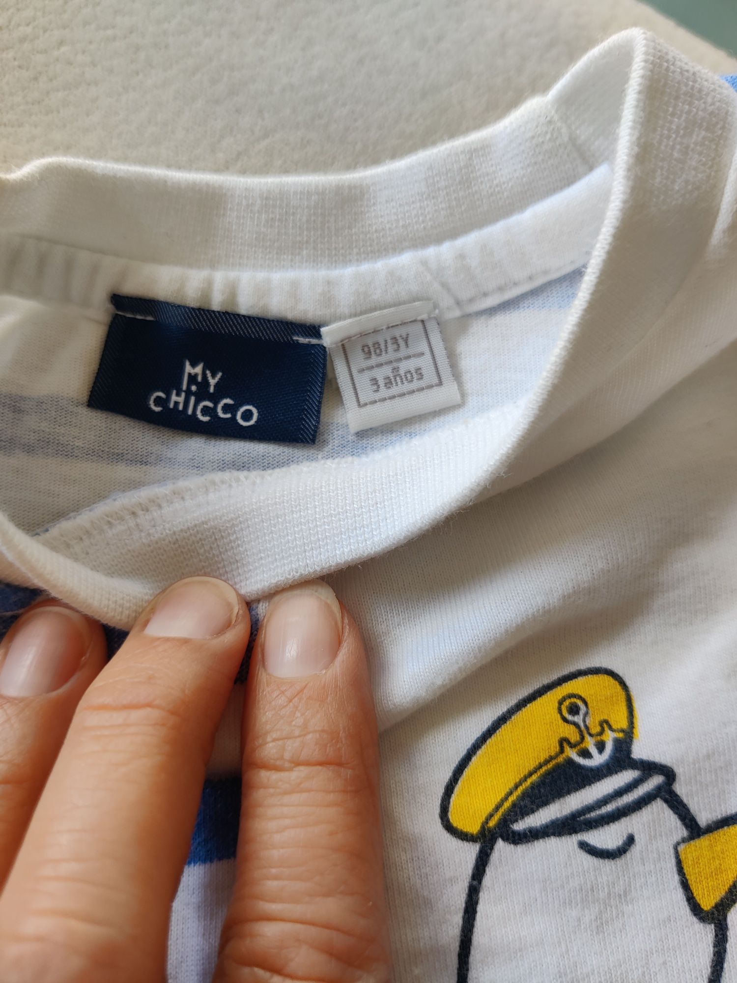 T-shirt manga curta, My Chicco, 3 anos