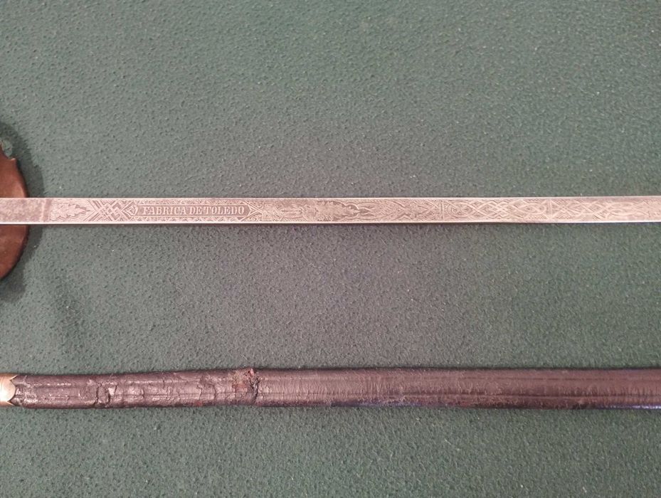 Espada de Oficial Granadeiro Português, modelo de 1885