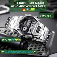 Чоловічий годинник Casio AE-1400WHD-1AVEF