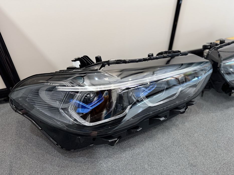 Фари BMW X5 G05, X6 G06 комплект, Laser, Shadow Line
