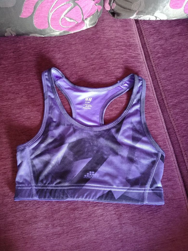 Biustonosz sportowy/ top rozmiar S, H&M