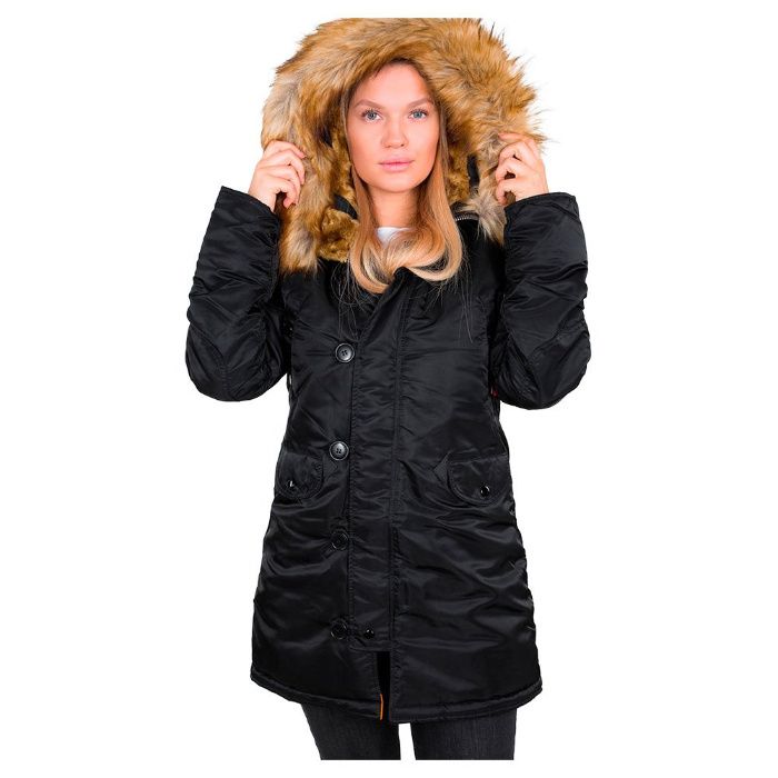 Nowa Damska Kurtka Alpha Industries N3B VF 59 Parka Rozm.  S