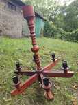 Lampa sufitowa drewniana