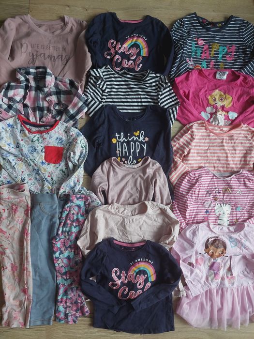 Mega paka ubrań dla dziewczynki jesień zima 3-4l 98-104cm różne marki