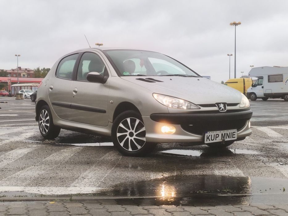 Peugeot 206 1.4B // Niski Przebieg // Super Stan // Klima // Zamiana /