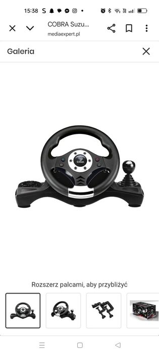 Kierownica COBRA Suzuka SW6060 (PC/PS3/PS4/XBOX ONE)