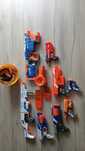 Zestaw pistoletów Nerf hyperfire, retaliator,disruptor i inne