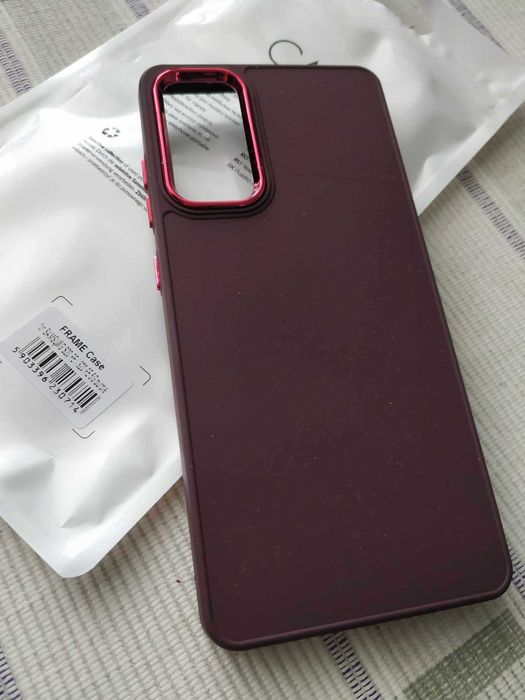 Futerał FRAME do SAMSUNG S20 FE / S20 FE 5G fioletowy