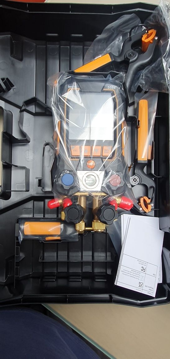 Cyfrowa oprawa zaworowa testo 558s