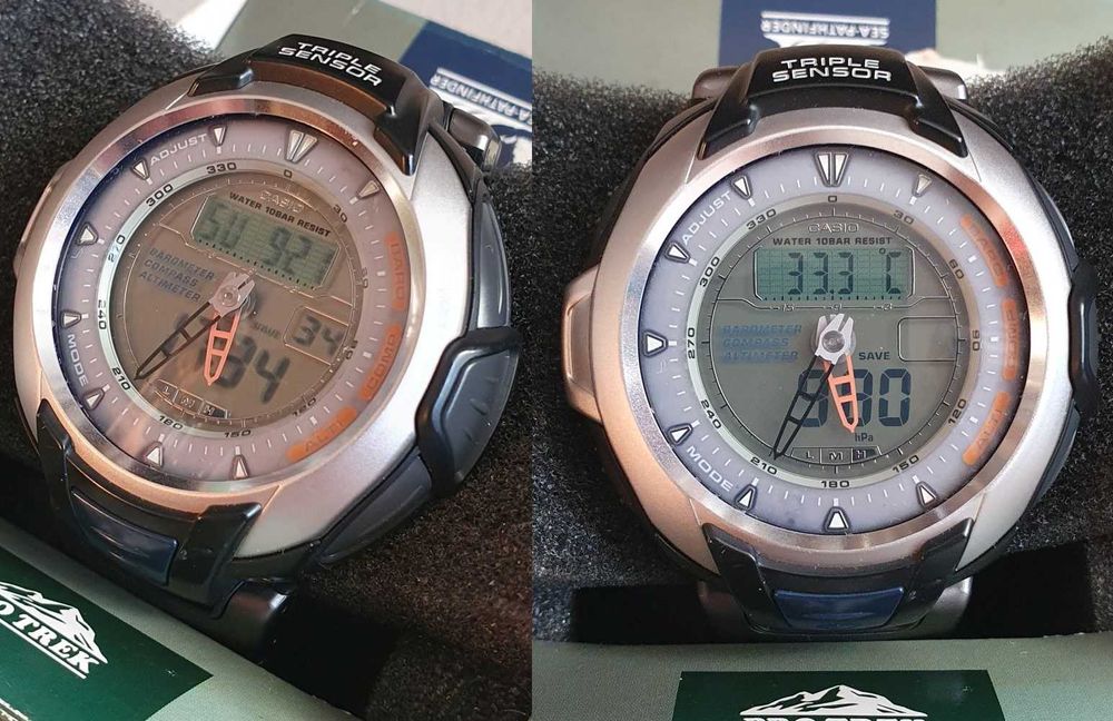 zegarek Casio PRG-60 ProTrek solar barometr termometr kompas